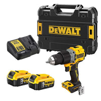 Perceuse à percussion 18V (2x5,0 Ah) en TSTAK - DEWALT DCD805P2T-QW