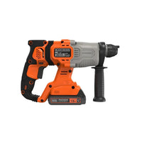 Black and Decker - Perforateur burineur à batterie SDS-Plus 18V 2x2.5Ah 1,2J en coffret - BCD900E2K BLACK & DECKER