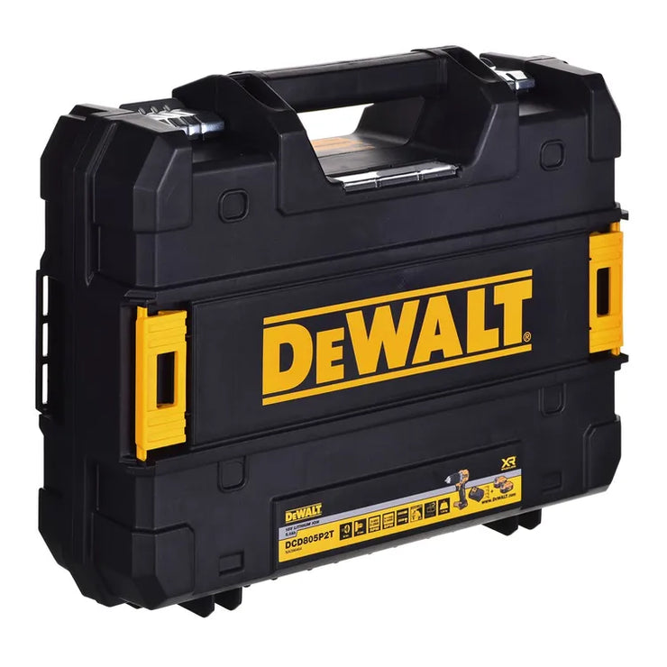 Perceuse à percussion 18V (2x5,0 Ah) en TSTAK - DEWALT DCD805P2T-QW