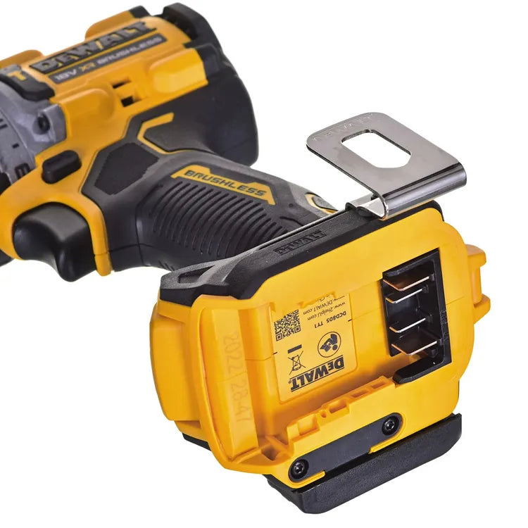 Perceuse à percussion 18V (2x5,0 Ah) en TSTAK - DEWALT DCD805P2T-QW